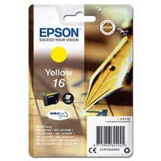 Epson originln ink C13T16244012, T162440, yellow, 3.1ml