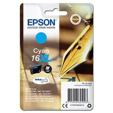 Epson originln ink C13T16324012, T163240, 16XL, cyan, 6.5ml