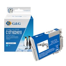 G&amp;G kompatibiln ink s C13T16324012, NP-R-1632XLC, cyan