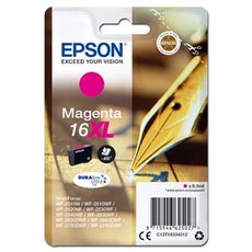 Epson originln ink C13T16334012, T163340, 16XL, magenta, 6.5ml