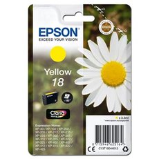 Epson originln ink C13T18044012, T180440, yellow, 3,3ml