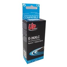 UPrint kompatibiln ink s C13T26324010, T263240, 26XL, E-26XLC, cyan, 700str., 15ml