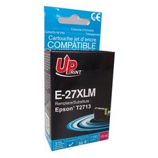 UPrint kompatibiln ink s C13T27134010, 27XL, E-27XLM, magenta, 1100str., 13ml