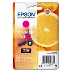 Epson originln ink C13T33634012, T33XL, magenta, 8,9ml