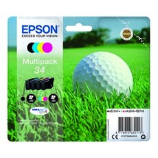 Epson originln ink C13T34664010, T346640, CMYK, 18.7ml