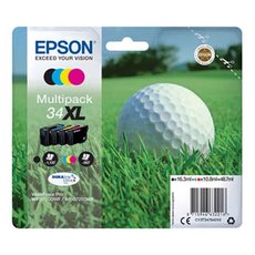 Epson originln ink C13T34764010, T347640, CMYK, 48.7ml