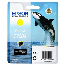 Epson originln ink C13T76044010, T7604, yellow, 25,9ml, 1ks