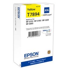 Epson originln ink C13T789440, T789, XXL, yellow, 4000str., 34ml, 1ks