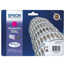 Epson originln ink C13T79034010, 79XL, XL, magenta, 2000str., 17ml, 1ks