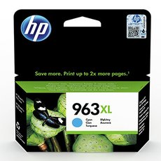 HP originln ink 3JA27AE#301, HP 963XL, high capacity, cyan, blistr, 1600str., 22.92ml