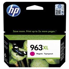 HP originln ink 3JA28AE, HP 963XL, high capacity, magenta, 1600str., 22.92ml