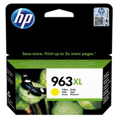 HP originln ink 3JA29AE, HP 963XL, high capacity, yellow, 1600str., 22.92ml