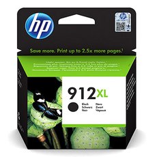 HP originln ink 3YL84AE, HP 912XL, high capacity, black, 825str.