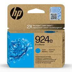 HP originln ink EvoMore 4K0U7NE#CE1, HP 924e, cyan, 800str.