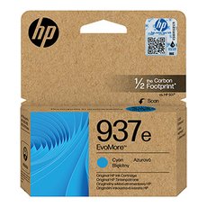 HP originln ink EvoMore 4S6W6NE, HP 937e, cyan, 1650str.