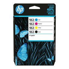 HP originln ink 6ZC70AE#301, HP 963, CMYK, blistr, 4-pack