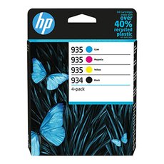 HP originln ink 6ZC72AE, HP 934/935, CMYK, multipack