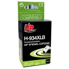 UPrint kompatibiln ink s C2P23AE, HP 934XL, H-934XLB, black, 1850str., 50ml