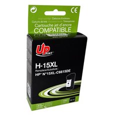 UPrint kompatibiln ink s C6615DE, HP 15, H-15XL, black, 720str., 40ml