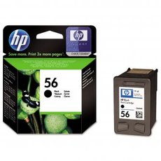 HP originln ink C6656AE, HP 56, black, 520str., 19ml