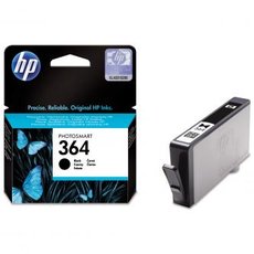 HP originln ink CB316EE, HP 364, black, blistr, 250str.