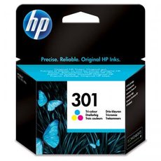 HP originln ink CH562EE, HP 301, color, blistr, 150str.