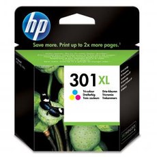 HP originln ink CH564EE, HP 301XL, color, 300str.