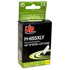 UPrint kompatibiln ink s CZ112AE, HP 655, H-655XLY, yellow, 750str., 12ml