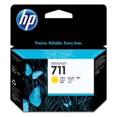 HP originln ink CZ132A, HP 711, yellow, 29ml