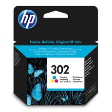 HP originaln ink F6U65AE, HP 302, color, 165/165/165str., 4ml