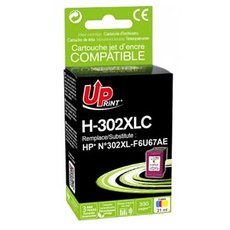 UPrint kompatibiln ink s F6U67AE, HP 302XL, H-302XLCL, color, 400str., 18ml