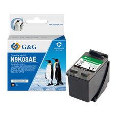 G&amp;G kompatibiln ink s N9K08AE, HP 304XL, NH-RC304XLBK-T, black, 18ml, ml