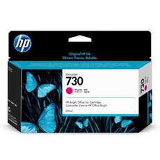 HP originln ink P2V63A, HP 730, magenta, 130ml