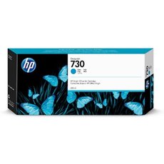 HP originln ink P2V68A, HP 730, cyan, 300ml