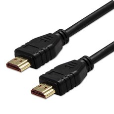 Video kabel HDMI samec - HDMI samec, HDMI 2.1 - Ultra High Speed, 1m, pozlacen konektory, ern, 8K