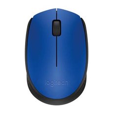 My bezdrtov, Logitech M171, modr, optick, 1000DPI