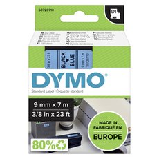 Dymo originln pska do tiskrny ttk, Dymo, 40916, S0720710, ern tisk/modr podklad, 7m, 9mm,