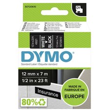 Dymo originln pska do tiskrny ttk, Dymo, 45021, S0720610, bl tisk/ern podklad, 7m, 12mm,