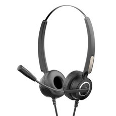 HP DHE-8000, Call Center headset, ovldn hlasitosti, ern, USB (2.0)