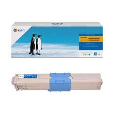 G&amp;G kompatibiln toner s OKI 44973535, NT-COC301FC, cyan, 1500str.