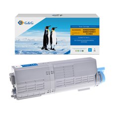 G&amp;G kompatibiln toner s OKI 46490607, NT-COC532XXC, cyan, 6000str.