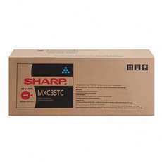 Sharp originln toner MX-C35TC, cyan, 6000str.