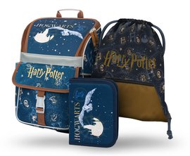 BAAGL 3 SET Zippy Harry Potter Bradavice: aktovka, penl, sek