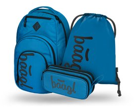 BAAGL 3 SET Coolmate Ocean Blue: batoh, penl, sek