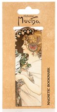 Magnetick zloka Alfons Mucha  Feather