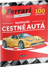 FERRARI, silnin vozy  Kniha samolepek