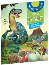 MISIA DINOSAURY  Ptraj a lti so samolepkami