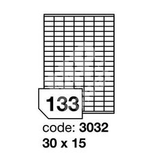 Etikety RAYFILM, A4/100lst 30x15mm, bl matn inkjet/laser/copy etikety R0100.3032A