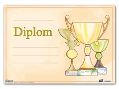 Dtsk diplom A4 -  Pohry                         5300442