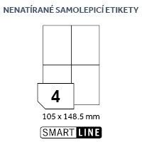 Etikety EUROLABELS 105x148,5mm, bl, 4ks/arch, 100 arch, samolepc